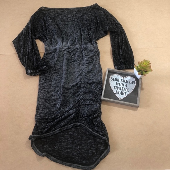 Free People Gray/Black cute Dress size XS - Picture 1 of 10